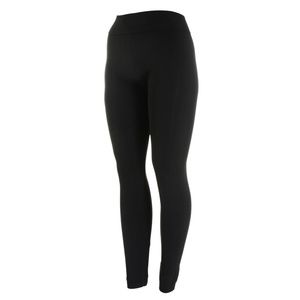 One Size Solid Black Leggings NWT